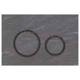 Geberit Sigma 21 Клавіша змиву, чорний хром/сланець (115.651.JM.1)
