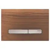 Geberit Sigma 50 Клавіша змиву, хром/чорний горіх (115.788.JX.2)