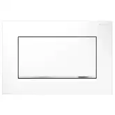 Geberit Sigma 30 Клавіша змиву, білий/глянцевий хром (115.893.KJ.1)