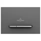 Клавиша смыва Villeroy & Boch ViConnect (стекло - Glass Glossy Grey) (922160RA)