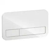 Клавиша смыва Villeroy & Boch ViConnect стекло белое (922400RE)