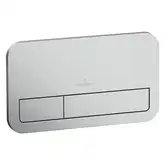 Клавиша смыва Villeroy & Boch ViConnect, хром матовый (92249069)