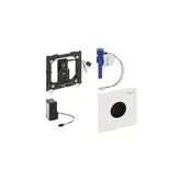 Geberit Привод смыва для писсуара, батарея Sigma 10 (белый/хром глянцевый) (116.035.KJ.1)