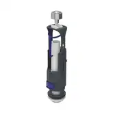 Geberit TYPE 240 сливной клапан, двойной смыв, хром глянцевый (136.909.21.2)