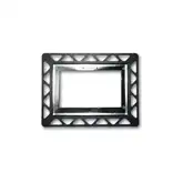 TESE Монтажная рамка для установки стеклянных панелей Teceloop modular на уровне стены Белая 9 240 646 (9240646)