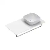 Керамическая столешница для раковины чаша справа Catalano Green Lux 100 х 54 см (1PC10C300)