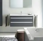 Duravit KETHO тумба под умывальник 100*45,5см (графит) (6648-49)