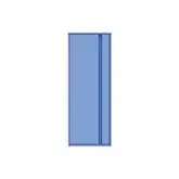 Duravit L CUBE пенал 500*363мм (цвет-47) (LC1179R-47)