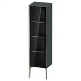 Шкафчик напольный со стеклянными дверцами Duravit XViu 40 x 36 х h157 см, доломитово-серый глянцевый лак (XV1367LB138)