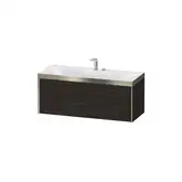 Тумба подвесная с раковиной c-bonded Duravit XViu 120 x 48 см, орех брашированный (XV4617EB169P)