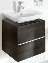 Laufen PALACE тумба 600*425*430мм, для раковины 810702/3, с комп. сифоном, цвет дуб антрацит (H4012020755481)