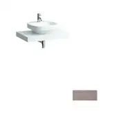 Laufen CASE столешница 79*8*52см, с вырезом посредине, в комплекте 2 кронштейна, цвет светлый дуб (H4051210755191)