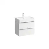 Laufen SPACE тумба 520*635* 385(410) под умывальник 8.1028.4, с компактным сифоном, белый матовый (H4101621601001)