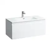 Laufen PRO S тумба, в комплекте с умывальником 100*50см, белый глянец (H8609654751041)