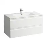 Тумба с умывальником 100 см Laufen Pro S, белый глянцевый (H8619654751041)