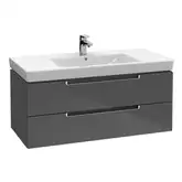 Villeroy & Boch SUBWAY 2.0 тумба под умывальник 98,7*52*44,9см, подвесная, цвет серый глянец (A69710FP)