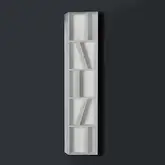 Volle Пенал 30*20*145см подвесной открытый каменный Solid surface (18-40-427)