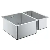 Кухонна мийка Grohe K700U 60-S 59.5/45 1.5 л, 1.5 чаші, сталь (31577SD1) (31577SD0)