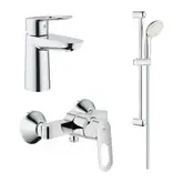Комплект змішувачів Grohe BauLoop для душа, хром (123220S)