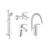 Grohe Eurosmart M-Size Набор смесителей, хром (123248MK)