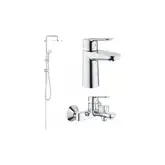 Grohe BauEdge набор для ванны 3 в 1 (12336TS)