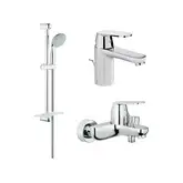 GROHE Набiр змiшувачiв Eurosmart Cosmopolitan 3 в 1, для ванни та душу (126111S)