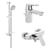GROHE Набiр змiшувачiв Eurosmart Cosmopolitan 3 в 1, для душу (126114S)