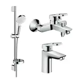 Hansgrohe Logis Набор смесителей для ванны, умывальник  Loop 100  (1062019)