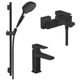 Hansgrohe Metropol/Raindance Набор для ванны, черный (1072020)