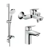 Hansgrohe Набор смесителей для ванны Logis  (1082019)