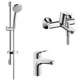 Hansgrohe Focus/Croma Набор смесителей 3-в-1, хром (467243)