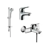 Набор смесителей для душа 3-в-1 Hansgrohe Novus 70 (цвет - хром) (710242773)
