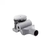 Сифон для душових піддонів Hansgrohe Raindrain 90 XXL, хром (60067000)