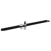 Полка для аксессуаров 1200 мм Devit Art, чёрный матовый (8053140B)