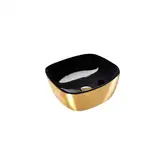 Раковина накладная на столешницу Catalano Gold & Silver 40 х 40 см (140APGRLXNO)