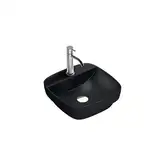 Раковина полувстраиваемая Catalano Сolori Satin black 42 х 42 см (142GRLXNNS)