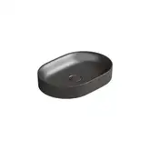 Раковина накладная на столешницу Catalano Horizon 50 х 35 см, Satin black (150AHZNS)
