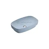 Раковина накладная на столешницу Catalano Green Lux / Colori 60 х 38 см, голубой матовый (160AGRLXAS)