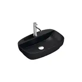 Раковина полувстраиваемая Catalano Сolori Satin black 60 х 40 см (160GRLXNNS)