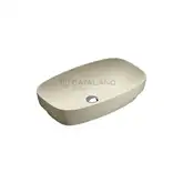 Раковина накладная на столешницу Catalano Green Lux / Colori 65 х 40 см, серый матовый (165AGRLXGS)