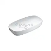 Раковина накладная на столешницу Catalano Green Lux / Colori 75 х 40 см, белый матовый (175AGRLXBM)