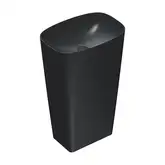Раковина отдельностоящая 55 х 38 х h85 см Catalano Green Lux (слив в стену), чёрный матовый (1FRPGRLXNS)