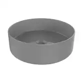 Раковина накладная на столешницу Devit Allround Ø 40 см, тонкостенная, серая (1512137G)