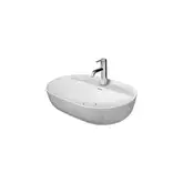 Раковина на столешницу Duravit Luv 400мм, с плоскостью для смесителя (0380600000)