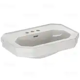 Подвесной умывальник Duravit 1930, 3 отверстие под смеситель (0438700030)