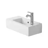Duravit Vero Раковина мини 50х25 см, с переливом, белая (0703500009)