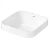 Раковина накладная на столешницу Duravit Happy D.2 Plus 40 х 40 см, белый глянцевый (2359400000)