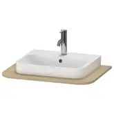 Консоль с 1 одним вырезом Duravit Happy D.2 Plus 65 х 48 см, дуб средиземноморский (HP031B07171)