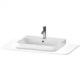 Консоль с 1 одним вырезом Duravit Happy D.2 Plus 100 х 55 см, белый шелковисто-матовый лак (HP031E03636)