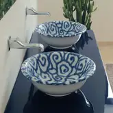 Раковина накладная на столешницу Flaminia Boll Deco Ø 42 х h14,5 см (BL42L DECO)